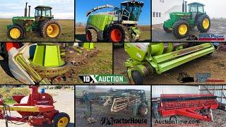 John Deere Claas New Holland Case 10X AUCTION (AuctionTime/TractorHouse)