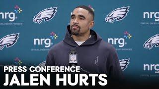 Postgame Press Conference: Jalen Hurts | Philadelphia Eagles vs Los Angeles Rams