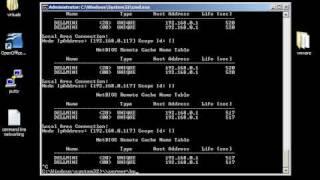 Windows command line networking: nbtstat