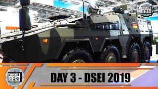 DSEI 2019 International Defense and Security Exhibition London UK Land Zone Show daily Web TV Day 3