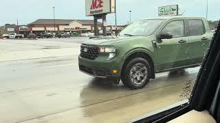 ALL NEW 2025 REFRESH FORD MAVERICK IN ERUPTION GREEN SPOTTED TESTING  ￼