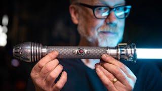  Reacting to Adam Savage Building His Own Lightsaber! (LIVE)