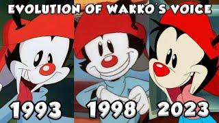 Evolution of Wakko's Voice in Animaniacs (1993-2023)