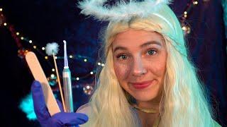 ASMR Your Christmas Angel Heals Your Earache (Ear Cleaning, Ear Massage ..) | Sophia ASMR