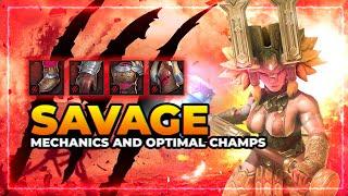 SAVAGE SET | Best DMG Gear INSANE DPS! | RAID Shadow Legends