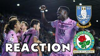 Sheffield Wednesday 0 Blackburn Rovers 1 - Reaction