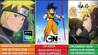 CNI Back With Full Of Surprises & Naruto Official TRP Is Here | Crunchyroll New Hindi Dub Anime !!