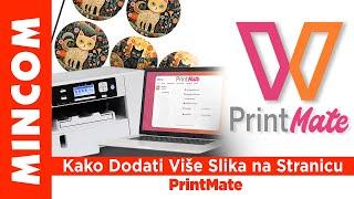 Sawgrass - Kako Dodati Više Slika na Stranicu u PrintMate-u