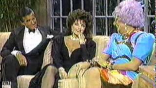 Dame Edna in 1st US appearance on Joan Rivers talk show