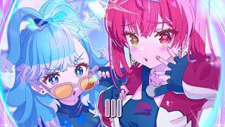 Nightcore → III - (ColorCoded Lyrics)