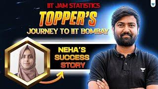 IIT JAM 2025 Stats Topper Neha | Secrets to Cracking into IIT Bombay!  #iitjam