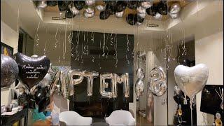 Helium balloons for birthday | Balloon decoration