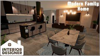 Interior Designer| Modern Family Home| Sandbox Mode| Full Video & Tour