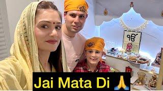 Ram Navami Special Vlog  Jai Mata Di | Indian Family In UK 