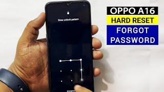 Screen Unlock or Hard Reset OPPO A16 with Easy Trick