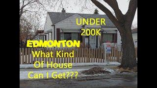 What Kind Of House Can I Get For Under 200k In Edmonton Alberta Canada? Feb 2023 YEG Real Estate