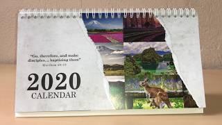 2020 Desk Calendars for Jehovah's Witnesses