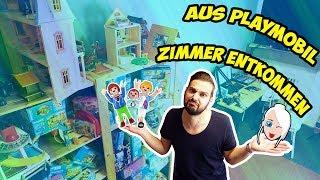 ENTKOMME AUS PLAYMOBIL-ZIMMER! Kaan wird von Nina im Studio bei Familie Vogel eingesperrt!*SPANNEND*