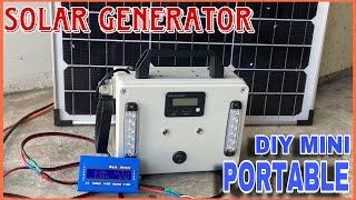 DIY MINI PORTABLE SOLAR GENERATOR BUILD