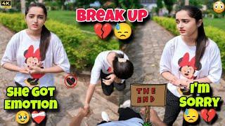 Break Up Prank On My Girlfriend||She Got Emotion And Crying#breakup