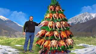 World's First Roasted New Year Tree!