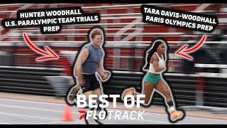 Best Of FloTrack 2024: Tara Davis Woodhall, Hunter Woodhall Train For Paris, U S  Paralympic Trials