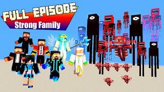 SEASON FULL EPISODE HEROBRINE STRONG FAMILY - Minecraft Animation