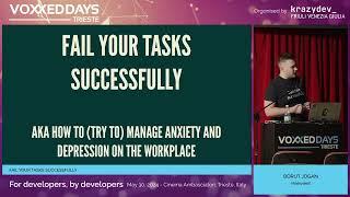[VDTRIESTE24] Fail your tasks successfully - Flash Talk by Borut Jogan