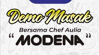 Demo Masak Modena Bersama Chef Aulia di Depo SS Bangunan