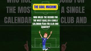 The Goal Machine | Footy Factz Pro #Shorts #soccer #quiz #football #sports  #fifa #goat