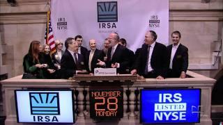 Argentina's IRSA rings Opening Bell at NYSE