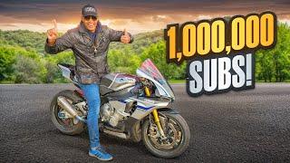 1,000,000 Subscribers REACTION | R1M, NEW Panigale V4 S Akrapovic exhaust STARTUP!