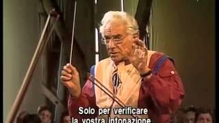 Prove d'Orchestra. Direttore Leonard Bernstein, La Sagra della Primavera - Igor Stravinsky