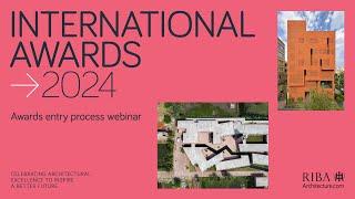 RIBA International Awards: entry process webinar