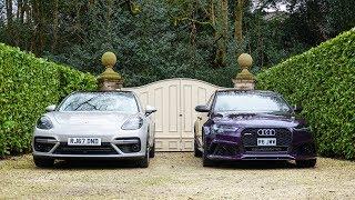 Porsche Panamera Sport Turismo vs Audi RS6 Performance!