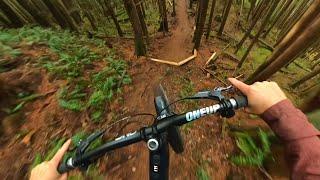 Shredding Mountain Bikes in Squamish In November