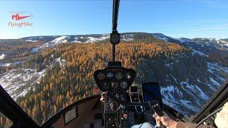 Helicopter POV Flight: Autumn at Mission Ridge & Wenatchee