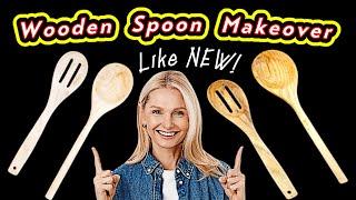 Kiss Dry Spoons Goodbye! EASY Way To Renew Your Wooden Utensils