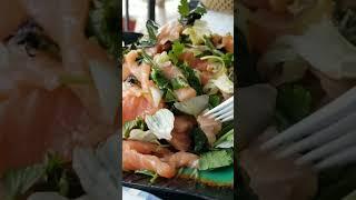 Salmon Salad With Cambodian Style Dressing