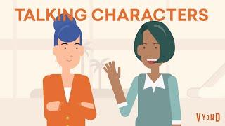 Talking Characters in Vyond