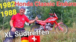 Honda Enduro Classic Treffen 2024 in Rheinfelden  Die besten Enduros 1982 - 1988 #xl600 #nx650