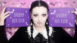 DOUBLE SPOOKY BOX CLUB UNBOXING! Addams Family & Cemetery Creeps  | Toxic Tears