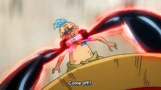 Luffy uses Ryuo for the first time || Removes the Bomb Collar & saves the old man