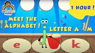 MEET THE ALPHABET! Letter A - M | Learn the Alphabet with Akili | African Educational Cartoons