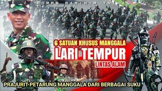 Bermandikan KERINGAT dari KOMANDAN sampai PRAJURIT TERMUDA // Lari lintas alam