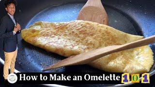 How To Make A Basic Omelette EASY #omelette