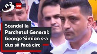 Scandal la Parchetul General: George Simion s-a dus sâ facă circ
