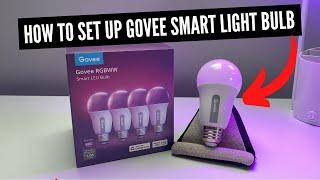 How To Set Up Govee Smart Light Bulbs