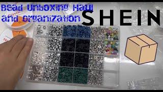 My Nephew’s First SHEIN Beads Unboxing Haul + Bead Organization | Beauty and the Bead | ASMR