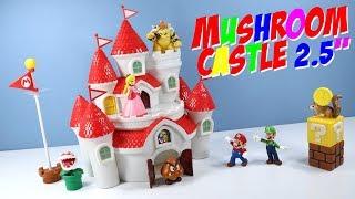 Super Mario Mushroom Kingdom Castle World of Nintendo Toys